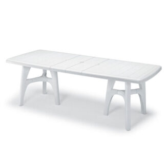 TAVOLO RESINA PRESIDENT BIANCO   220x 95  971 SCAB 971 ARREDO GIARDINO SCAB         C SCAB