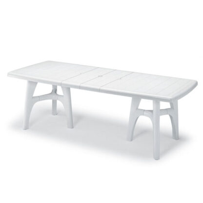 TAVOLO RESINA PRESIDENT BIANCO   220x 95  971 SCAB 971 ARREDO GIARDINO SCAB         C SCAB