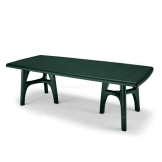 TAVOLO RESINA PRESIDENT VERDE    220x 95  972 SCAB 972 ARREDO GIARDINO SCAB         C SCAB