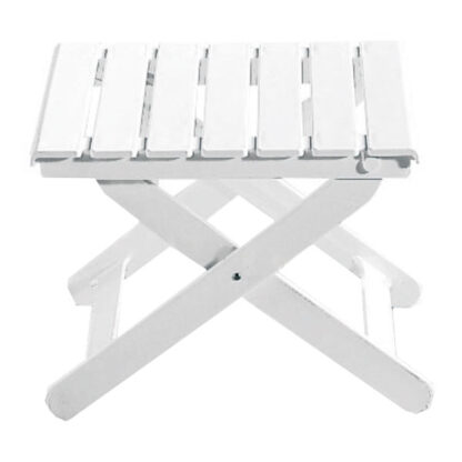 TAVOLINO RESINA CLEO BIANCO       47x 44 1026 SCAB 1026 ARREDO GIARDINO SCAB         C SCAB