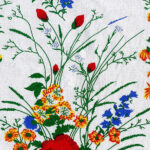 TENDA SOLE COTONE EXTRA PAPAVE. 150x300 XTRA 11905 TS50030 TENDE SOLE                   C XTRA