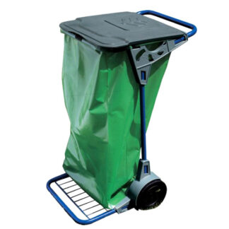 CARRELLO RACCOGLITUTTO CON COPERCHIO          AGEF 051B/6A4A CARRELLI GIARDINO            F AGEF
