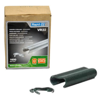 GRAFFE RETE PLASTICATE VERDI Pz 1600    VR22 RAPID 40108811 FISSATRICI e ACCESSORI       F RAPID