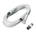 PROLUNGA TELEVISORE m 3,0 BIANCA SQUADRA 36080 FME 36080 AVVOLGICAVI E PROLUNGHE      F FME