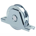 RUOTA CANCELLI GOLA U 140 SUPPORTO          337 FC 11515060001 ACCESSORI SERRAMENTI METALLO F COMUNELLO