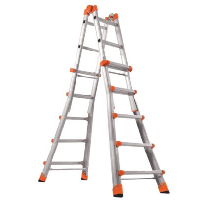 SCALA MULTIUSO ALLUMINIO GR.5+5 GIGANTE     GIERRE AL040 SCALE MULTIUSO-TRABATTELLI   F GIERRE