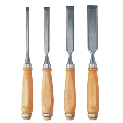 SCALPELLI FALEGNAME Pz 4     M/CO LEGNO 117020 SCALPELLI LEGNO              F MISTRAL TOOLS