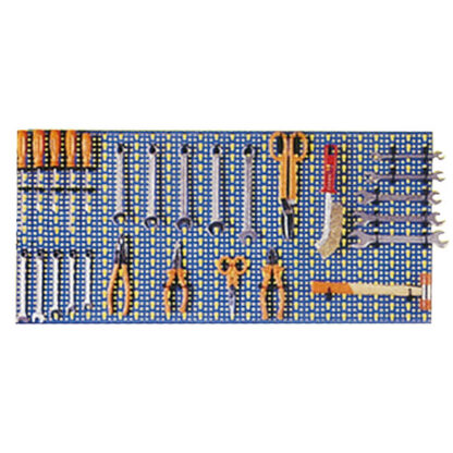 PANNELLO FORATO ACCIAIO 100x50 BLU KIT 5/619 PANNELLI FORATI - EXPO       F SIPA