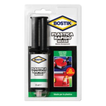 ADESIVO BICOMPONENTE PLASTICA RAPIDO MIXER  BOSTIK 7000137 BOSTIK                       F BOSTIK