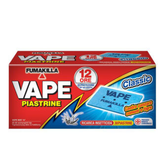 PIASTRINE ELETTROEMANATORI CLASSIC      Pz 30 VAPE GA1889100 INSETTICIDI                  C VAPE