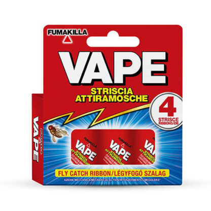 CARTA MOSCHICIDA                         Pz 4 VAPE GA2017300 TRAPPOLE INSETTI             C VAPE