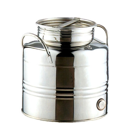 FUSTO ALIMENTI BASSO        INOX 18/10 l 30 MILANO  BIDONCINI                    C MACHIERALDO