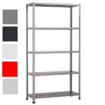 SCAFFALE KIT 100x40 h 185 GRIGIO SCURO       GRIMA KIT F/1 SC SCAFFALATURE                 F GRIMA
