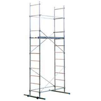 TRABATTELLO FIRST 5 PRESTO h 379 ALLUMINIO TUBESCA 02400905 SCALE MULTIUSO-TRABATTELLI   F TUBESCA
