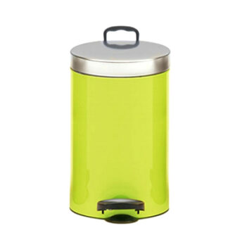 PATTUMIERA PEDALE METALLO VERDE LIME l  5 MELICONI 14005515301BA PATTUMIERE                   C MELICONI