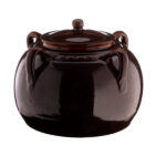 FAGIOLIERA 4 MANICI COPERCHIO    cm 30 BRUNA COLI' PR20BR30 PENTOLE TERRACOTTA           C COLI