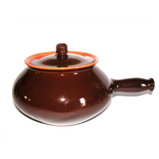 CUOCIPATATE COPERCHIO            cm 22 BRUNA COLI' PR28BR22 PENTOLE TERRACOTTA           C COLI