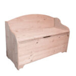 CASSAPANCA LEGNO SCHIENALE  100x41 h 67 XTRA 12619 S01-03 CASSEPANCHE                  C XTRA