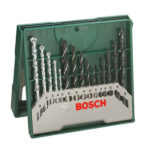 SET FORATURA Pz 15                      X-15 BOSCH 2.607.019.675 BOSCH ACCESSORI              F BOSCH