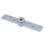 PIASTRA GIREVOLE CARRELLO mm 150x25          34 FC 10500505001 ACCESSORI SERRAMENTI METALLO F COMUNELLO