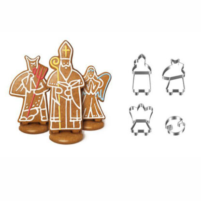 TAGLIA BISCOTTI PERSONAGGI  Set  4 DELICIA TESCOMA 631420 TAGLIABISCOTTI               C TESCOMA