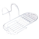 PORTASAPONE E SPUGNA BASIC ELLIPSE VASCA 40.03.01 PORTASAPONE                  C METALTEX