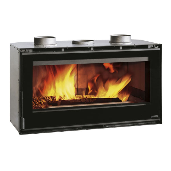 INSERTO CAMINETTO LEGNA 100 CRYSTAL NORDICA 6016003 - 3 S STUFE LEGNA F LA NORDICA