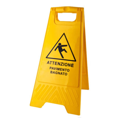 CAVALLETTO PAVIMENTO BAGNATO CLEAN      XTRA 06509 YG03042 PULIZIA INDUSTRIALE          C XTRA