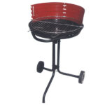 BARBECUE TONDO RUOTE         55 h 70 LAPILLO 00710  BARBECUE                     C LAPILLO