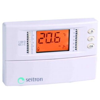 TERMOSTATO TIMER GIORNALIERO     FREE TIME SEITRON TCD01B0001SE TERMOSTATI                   F SEITRON
