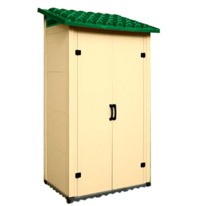 CASETTA TUSCANY 123x 83 h 206 2 PORTE TUSCANY100 BEIGE *CASETTE GIARDINO            C GAROFALO