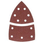 FOGLIO ABRASIVO DELTA 102x63 gr  80 Pz 10    BOSCH 2.608.607.408 BOSCH ACCESSORI              F BOSCH