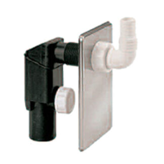 SIFONE LAVATRICI INCASSO 1 VIA PIASTRA INOX M5112 SIFONI                       F MARYPLAST
