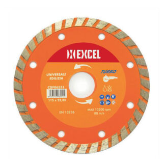 DISCO DIAMANTATO CC 115 UNIVERSALE     EXCEL 06551 WW0107115 DISCHI DIAMANTATI            F EXCEL