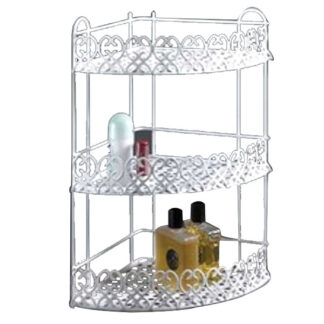 MENSOLA ACCIAIO ANGOLARE PIANI 3  22x22 h 45 BUZZI 116 MENSOLE BAGNO                C METALLURGICA BUZZI