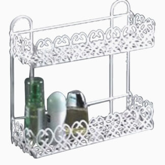 MENSOLA ACCIAIO RETTANG. PIANI 2  30x10 h 28 BUZZI 118 MENSOLE BAGNO                C METALLURGICA BUZZI