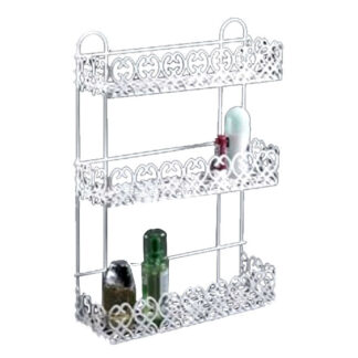 MENSOLA ACCIAIO RETTANG. PIANI 3  30x10 h 45 BUZZI 119 MENSOLE BAGNO                C METALLURGICA BUZZI
