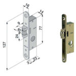 SERRATURA INF.ALL               114.15.01.0I WELKA 11415010I WELKA SERR.ALL/FERRO INFIL.  S WELKA