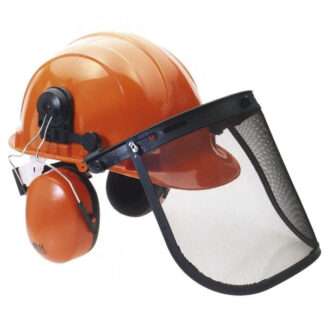 ELMETTO PROTEZIONE CUFFIE+VISIERA BM00376 MOTOSEGHE PROTEZIONE         F BRUMAR
