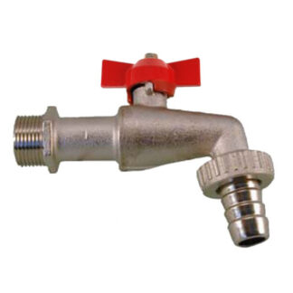 RUBINETTO OTTONE SFERA 1"   FARFALLA PROFESSIONAL 050025 RUBINETTI                    F RASTELLI