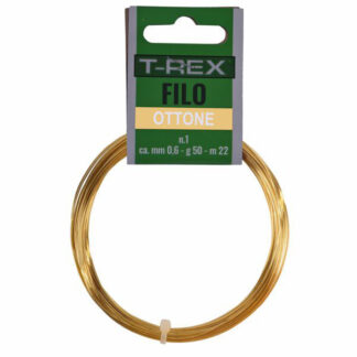 FILO OTTONE mm 0,60 g 50 m 22           TREX 01227  FILO OTTONE                  F TREX