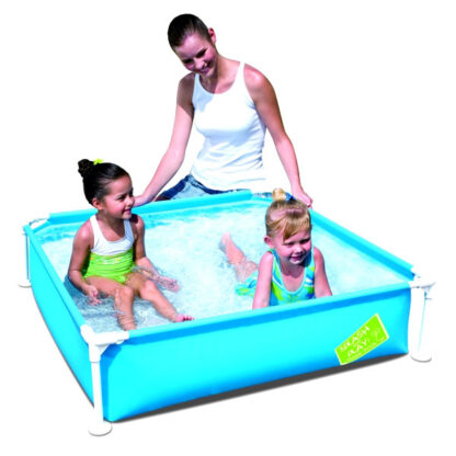 PISCINA FIRST FRAME POOL Q.TA   122x122 h 30 BESTW 56217 PISCINE FUORI TERRA BESTWAY  C BESTWAY