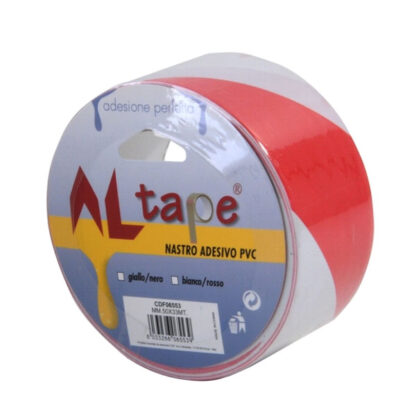 NASTRO SEGNALETICA ADESIVO B/R m 33   ALTAPE 06553  SEGNALETICA                  F ALTAPE
