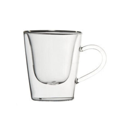 TAZZA CAFFE VETRO ESPRESSO  Pz 2 cc 120 L.BORMIOLI A08881G4102AA04 TAZZE VETRO                  C BORMIOLI
