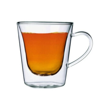 TAZZA CAFFE VETRO AMERICANO Pz 2 cc 295 L.BORMIOLI A08880G4102AA05 TAZZE VETRO                  C BORMIOLI