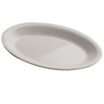 PIATTO PORCELLANA OVALE   cm 27x16,7 ROMA SATURNIA 03035001 PIATTI E STOVIGLIE SATURNIA  C SATURNIA