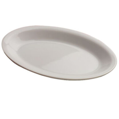 PIATTO PORCELLANA OVALE   cm 32x20,0 ROMA SATURNIA 03036001 PIATTI E STOVIGLIE SATURNIA  C SATURNIA