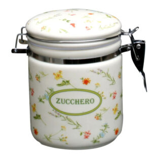 BARATTOLO ZUCCHERO cc 500 DOLCE CA FLOREAL TOGNANA DC1AP444096 BARATTOLI CERAMICA           C TOGNANA