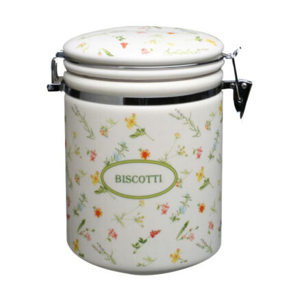 BARATTOLO BISCOTTI  l 2,7 DOLCE CA FLOREAL TOGNANA DC1BI274096 BARATTOLI CERAMICA           C TOGNANA