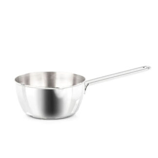 CASSERUOLA INOX CONICA      cm 12 BONITA BARAZZONI 266111012 PENTOLE ACCIAIO BARAZZONI    C BARAZZONI